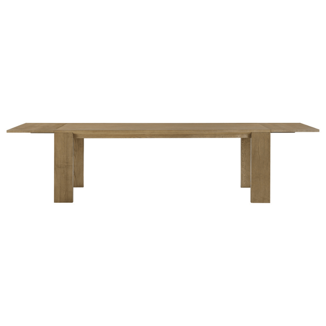 Polly Natural Ash Extendable Rectangular Dining Table Dining Table TOV-D54351