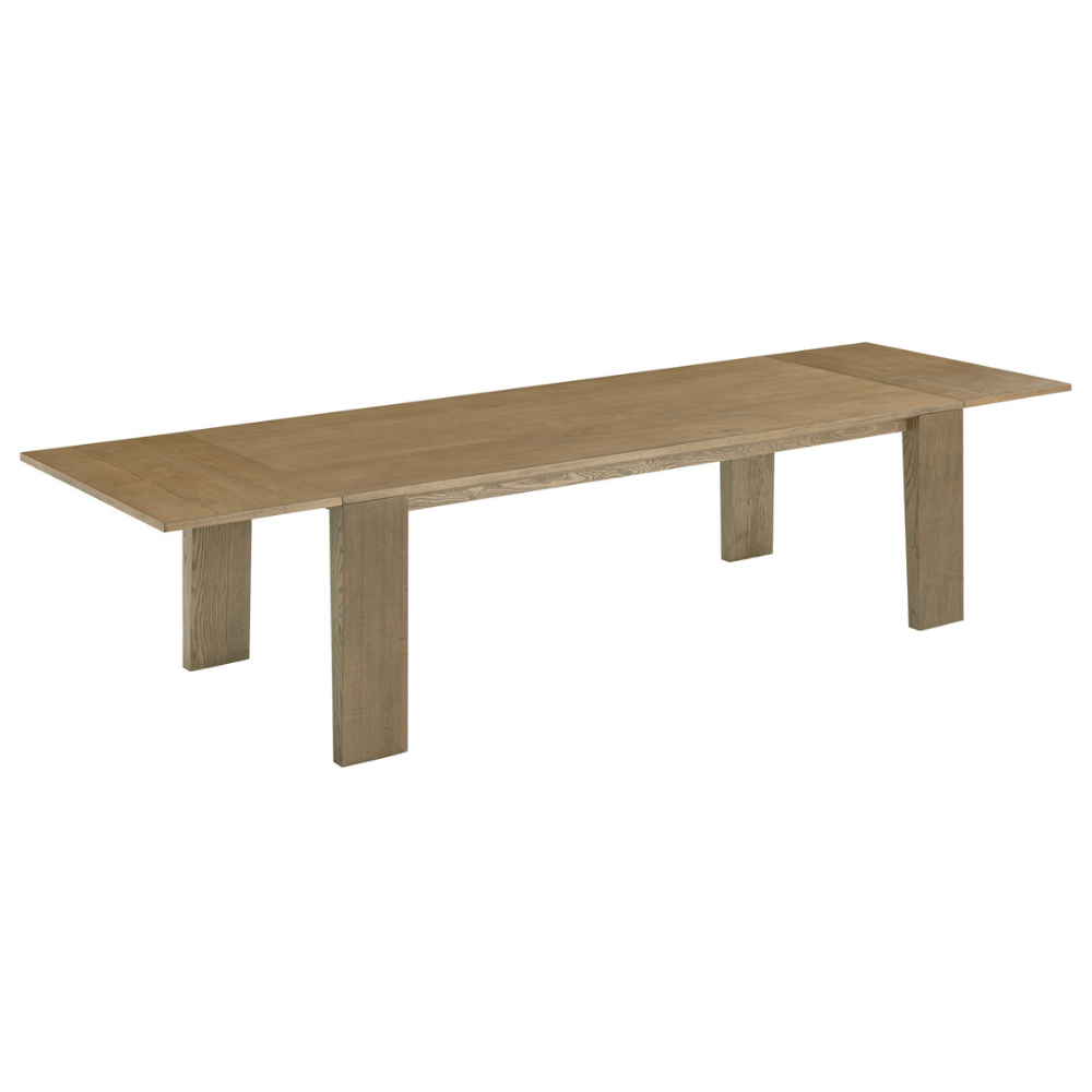 Polly Natural Ash Extendable Rectangular Dining Table Dining Table TOV-D54351