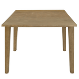 Polly Natural Ash Extendable Rectangular Dining Table Dining Table TOV-D54351