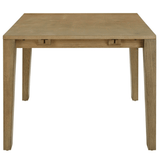 Polly Natural Ash Extendable Rectangular Dining Table Dining Table TOV-D54351