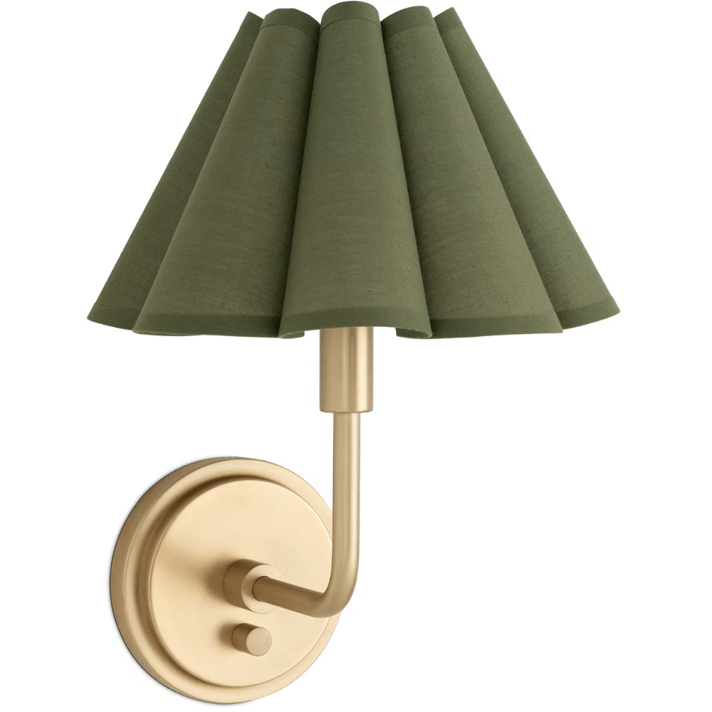 Polly Sconce Wall Sconces 15-1241NB-GRN