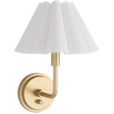 Polly Sconce Wall Sconces 15-1241NB-WT