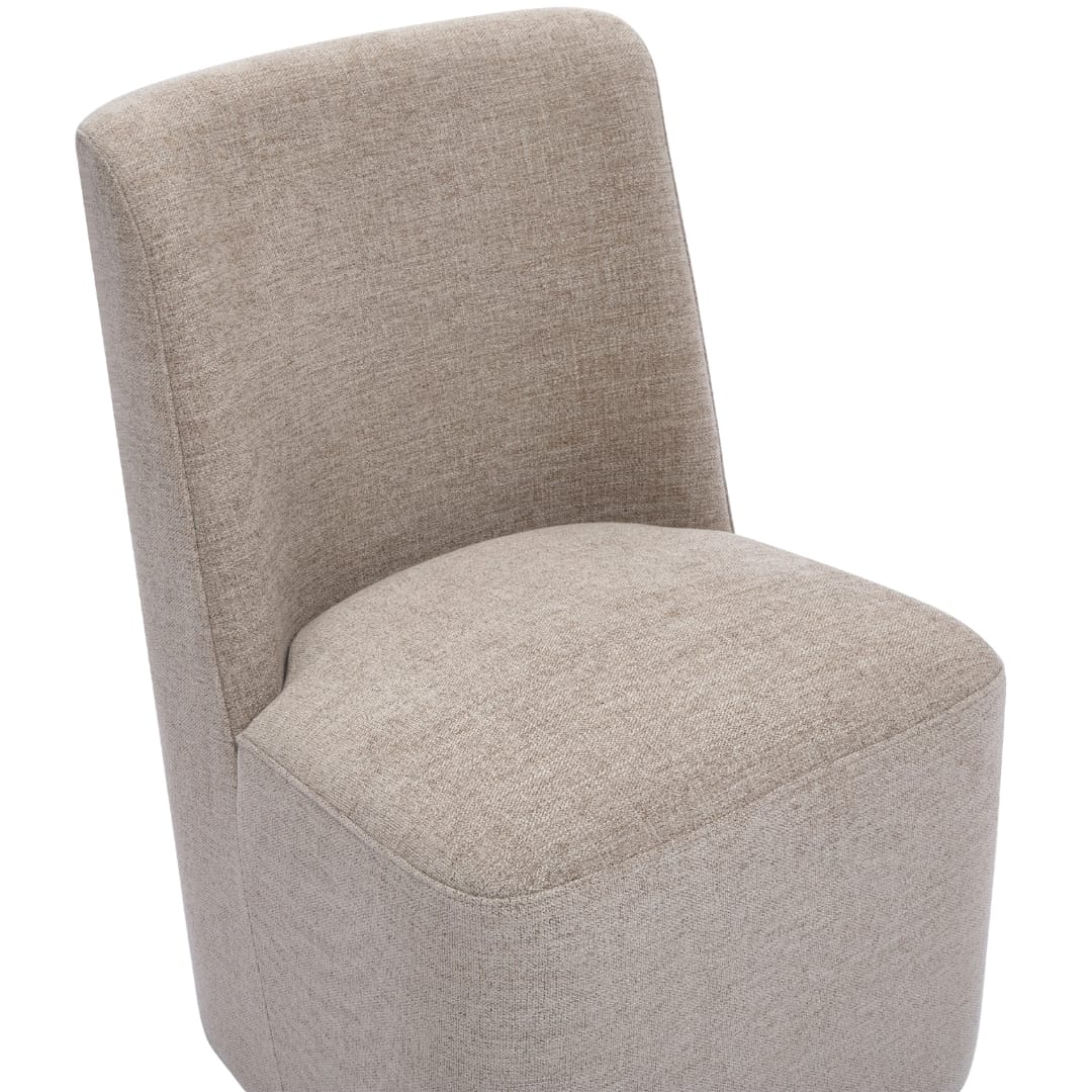 Priscilla Rolling Dining Chair Dining Chairs + Benches