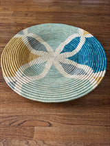 27" Extra Large Woodland  Woven Wall Art Plate