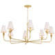Quill Chandelier Chandeliers F4758-GLI 197292168171