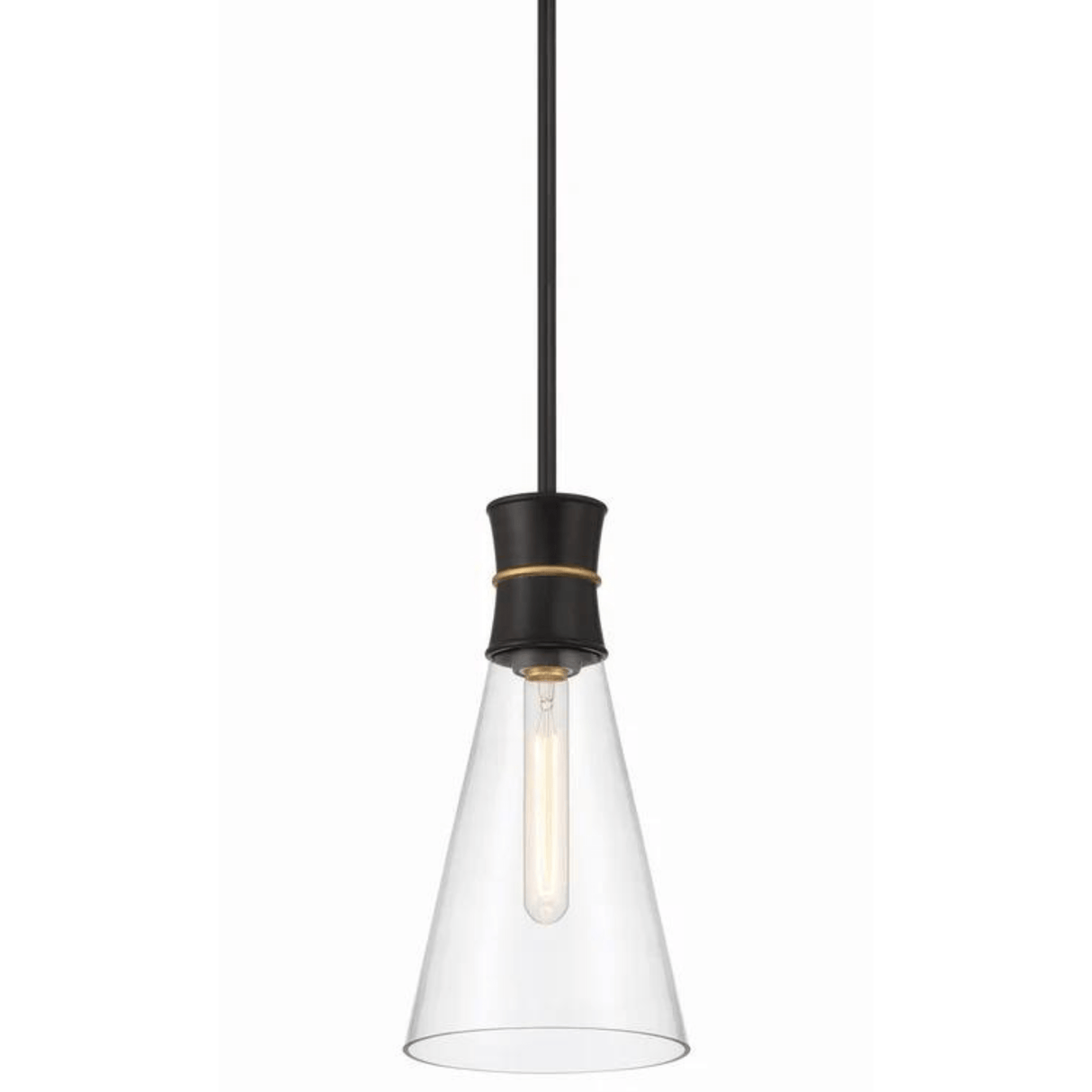 Quinn 1 Light Mini Pendant QUN-1500-MK-TG 633779053641