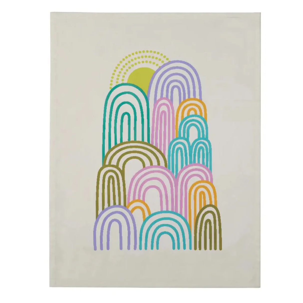 Rainbow Empire Kitchen Towel - Elizabeth Olwen