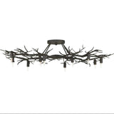 Rainforest Bronze Semi-Flush Mount Flush Mounts 9000-0981 00633306048669