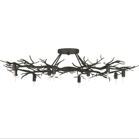 Rainforest Bronze Semi-Flush Mount Flush Mounts 9000-0981 00633306048669