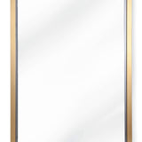 Rectangle Mirror - Brass Mirror 21-1047NB 844717020940