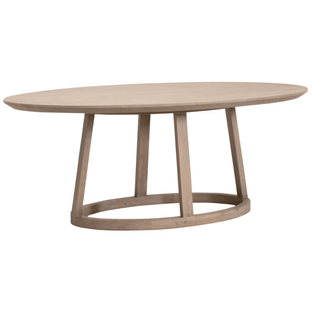 Reeves Oval Dining Table- Check pricing Kitchen & Dining Room Tables 8011.SGRY-OAK