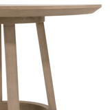 Reeves Round Dining Table- Check pricing Kitchen & Dining Room Tables 8010.SGRY-OAK
