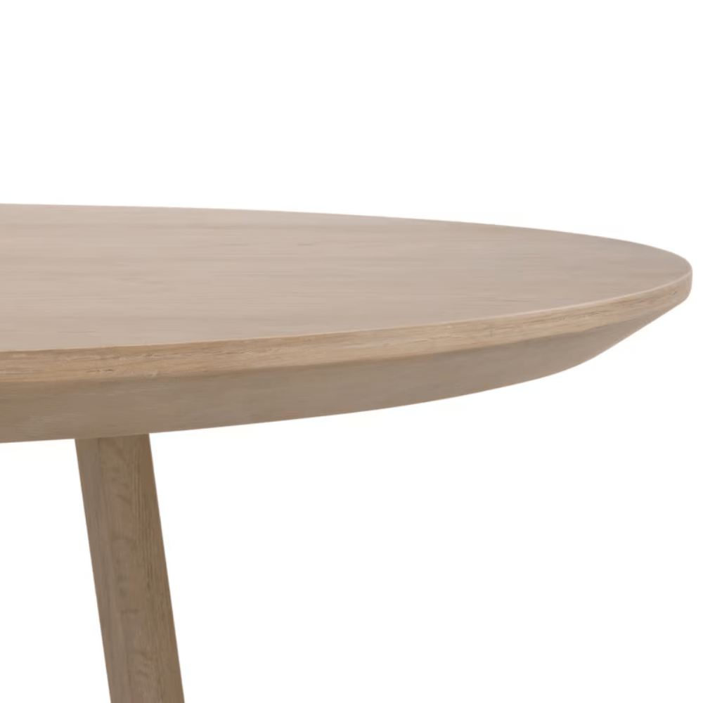 Reeves Round Dining Table- Check pricing Kitchen & Dining Room Tables 8010.SGRY-OAK
