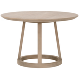 Reeves Round Dining Table- Check pricing Kitchen & Dining Room Tables 8010.SGRY-OAK