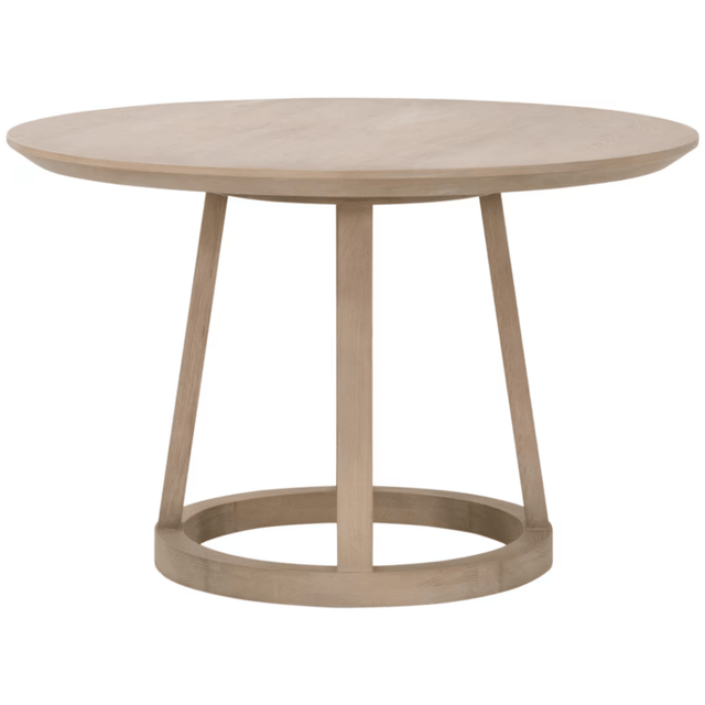 Reeves Round Dining Table- Check pricing Kitchen & Dining Room Tables 8010.SGRY-OAK