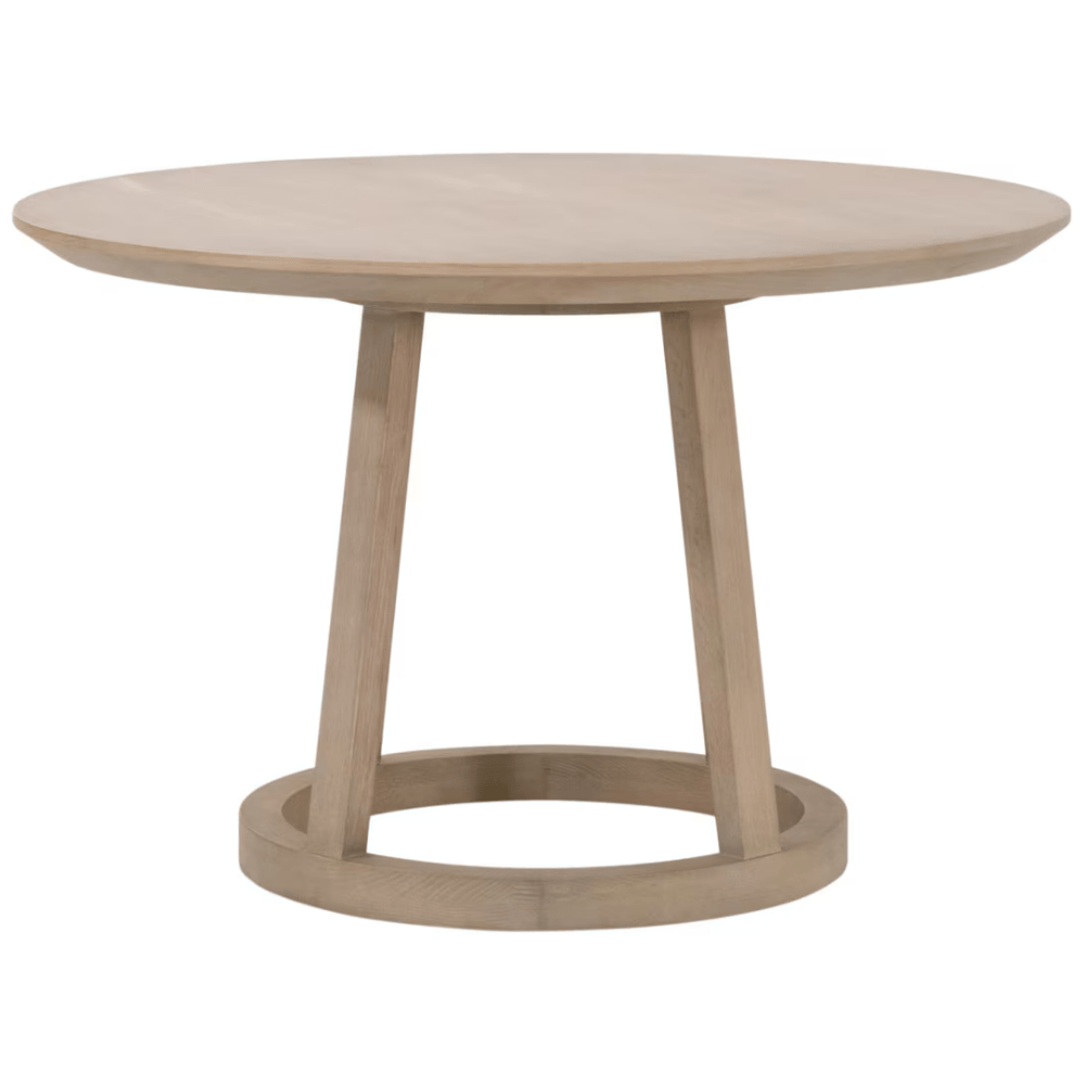 Reeves Round Dining Table- Check pricing Kitchen & Dining Room Tables 8010.SGRY-OAK