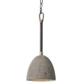 Regina Andrew Concrete Dome Pendant