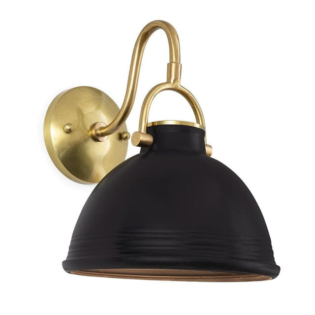 Regina Andrew Eloise Ceramic Sconce Sconces 15-1124BLK