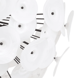 Regina Andrew Poppy White Glass Semi Flush Mount Flush Mount 16-1232WT