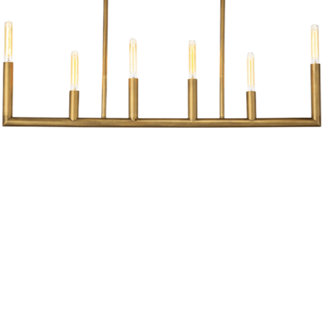 Regina Andrew Wolfe Linear Chandelier Chandelier regina-andrw-16-1312NB