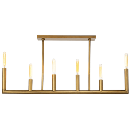 Regina Andrew Wolfe Linear Chandelier Chandelier regina-andrw-16-1312NB