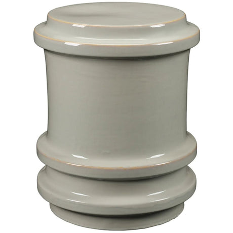 Reglet Ceramic Stool/Side Table Side Tables 20REGL-STWH