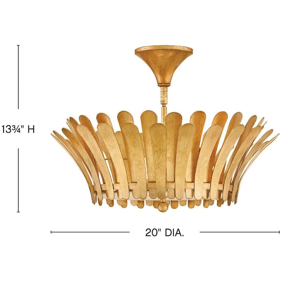 Reina Semi-Flush Mount Flush Mount