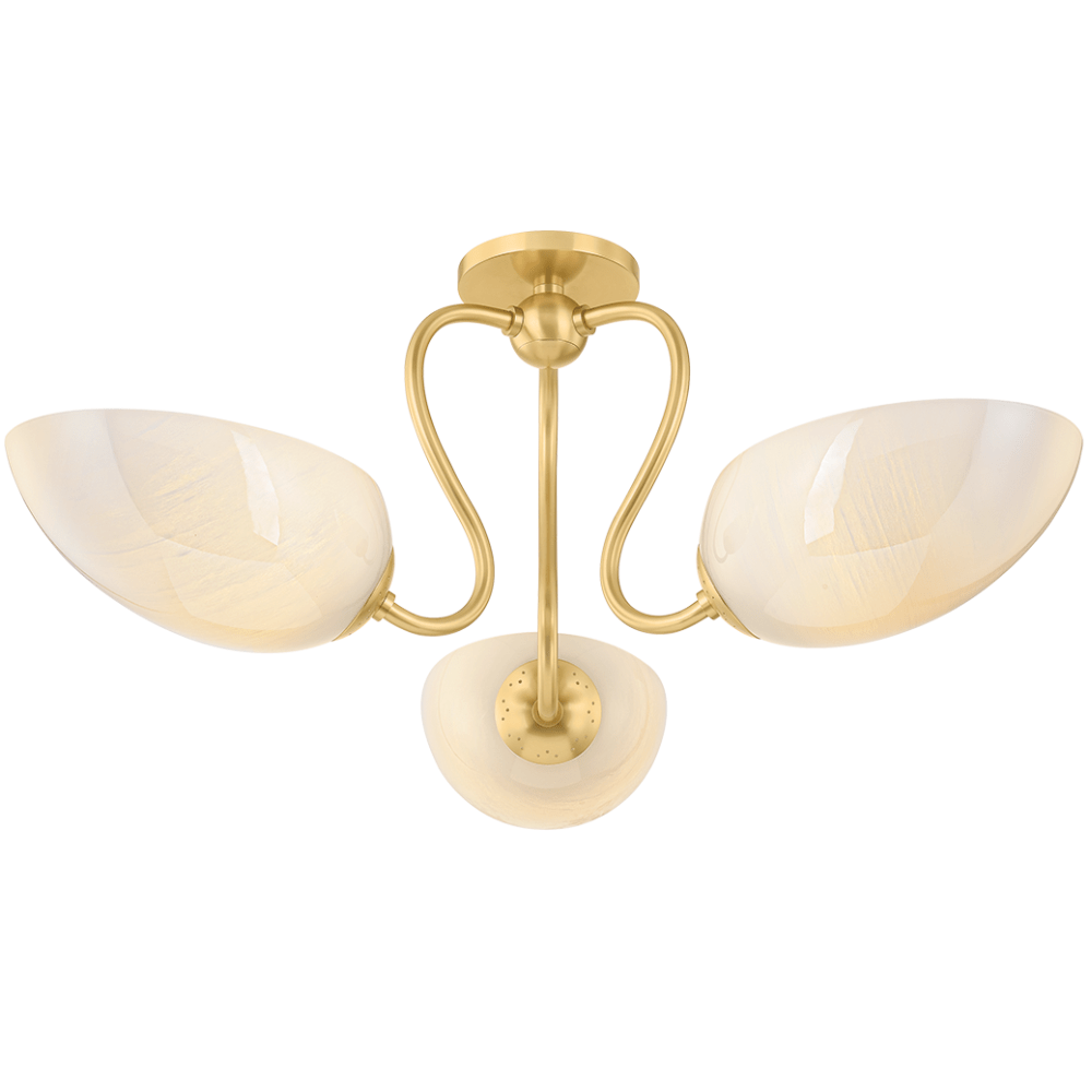 Reva Semi Flush Mount Flush Mount H1064603-AGB