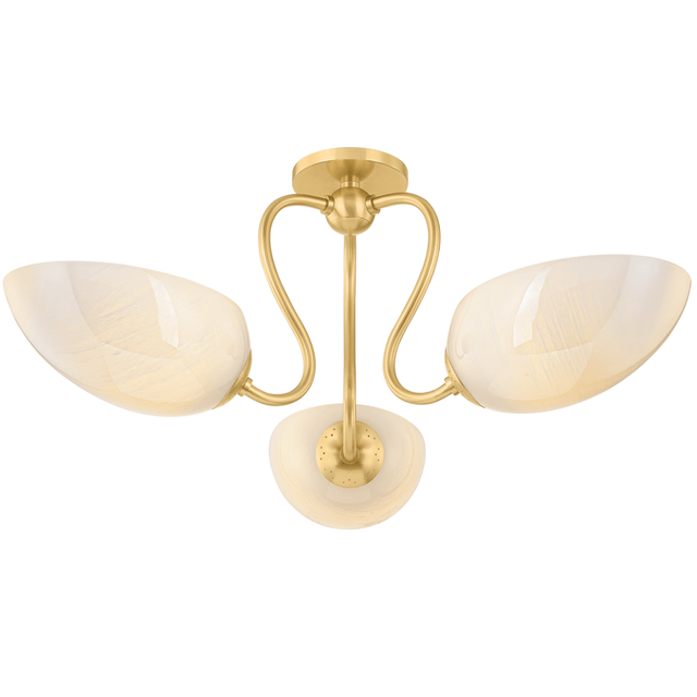 Reva Semi Flush Mount Flush Mount H1064603-AGB