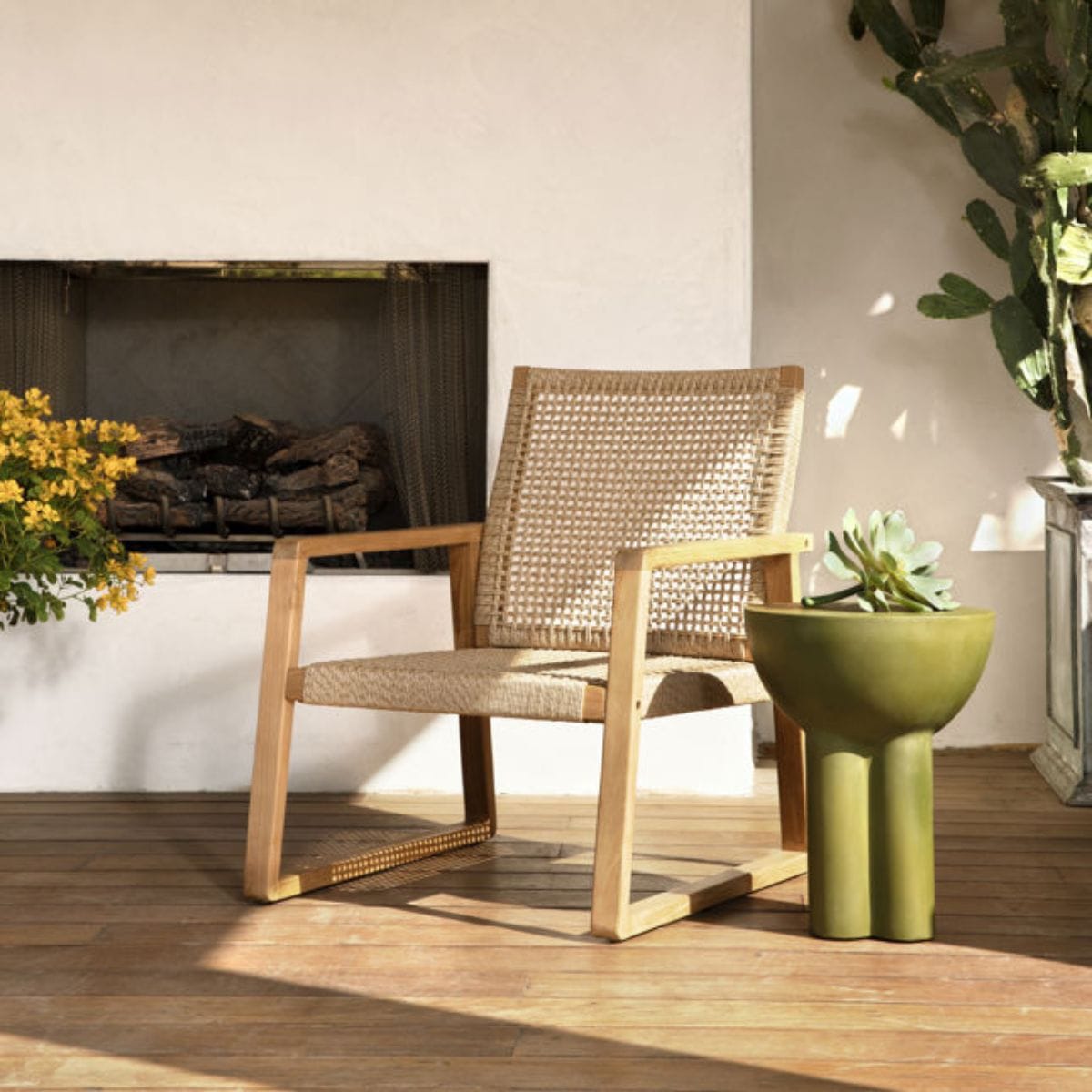 Rhett Stool/Side Table Outdoor Side Tables