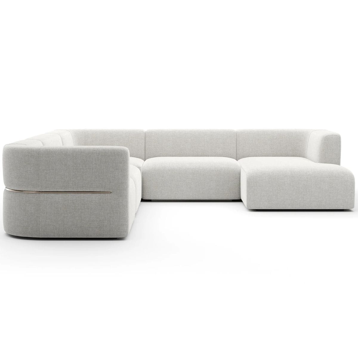 Rhythm Chaise L-Sectional Sofas + Sectionals UPH-425V-SEC14-A 662896062441