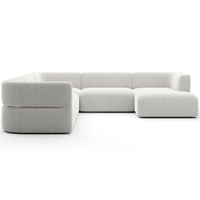 Rhythm Chaise L-Sectional Sofas + Sectionals UPH-425V-SEC14-A 662896062441