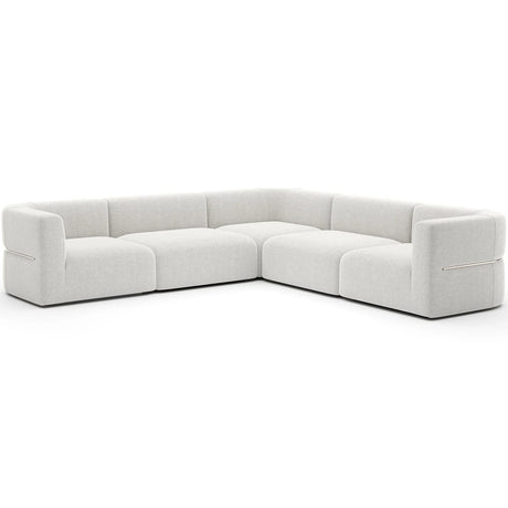 Rhythm L-Sectional Sofas + Sectionals UPH-425V-SEC15-A 662896062458