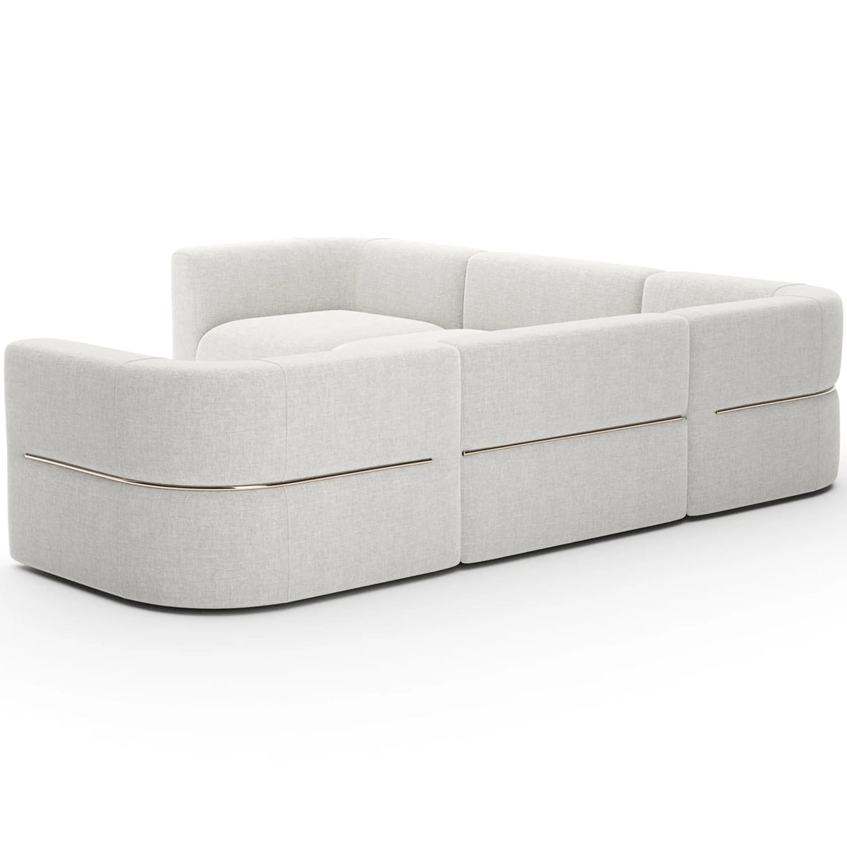 Rhythm L-Sectional Sofas + Sectionals UPH-425V-SEC15-A 662896062458
