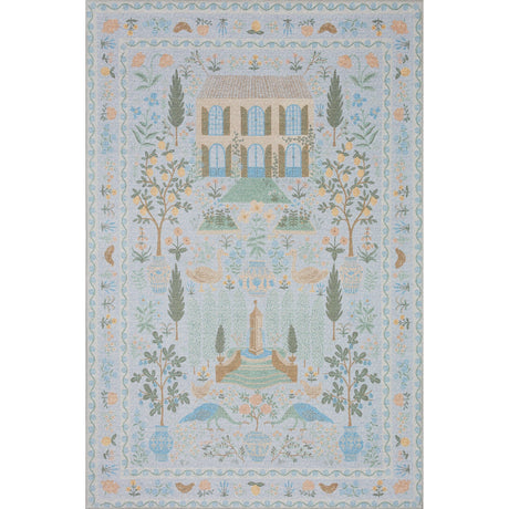 Rifle Paper Co. x Loloi Menagerie Camont Rug Area Rug MENAMEN-03LB002339 885369552007