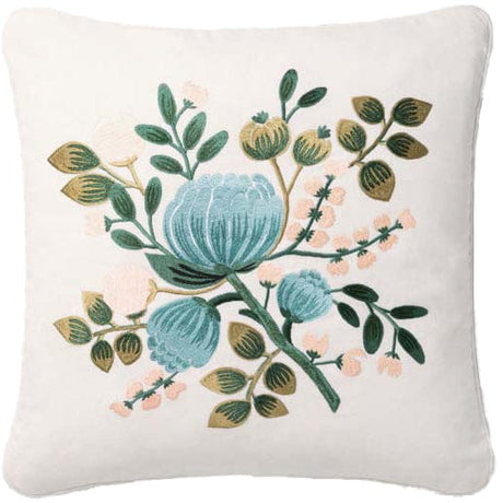 Rifle Paper Co. x Loloi Pillow - Ivory/Multi Pillow P086P6027IVMLPI13 885369429514