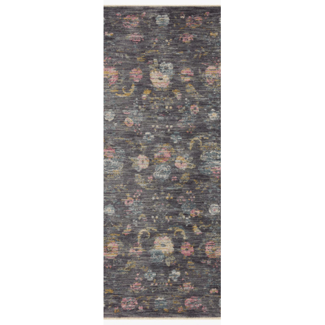 Rifle Paper Provence Joliette Slate Runner Area Rugs WH_PROVPRO-04SL0026C0