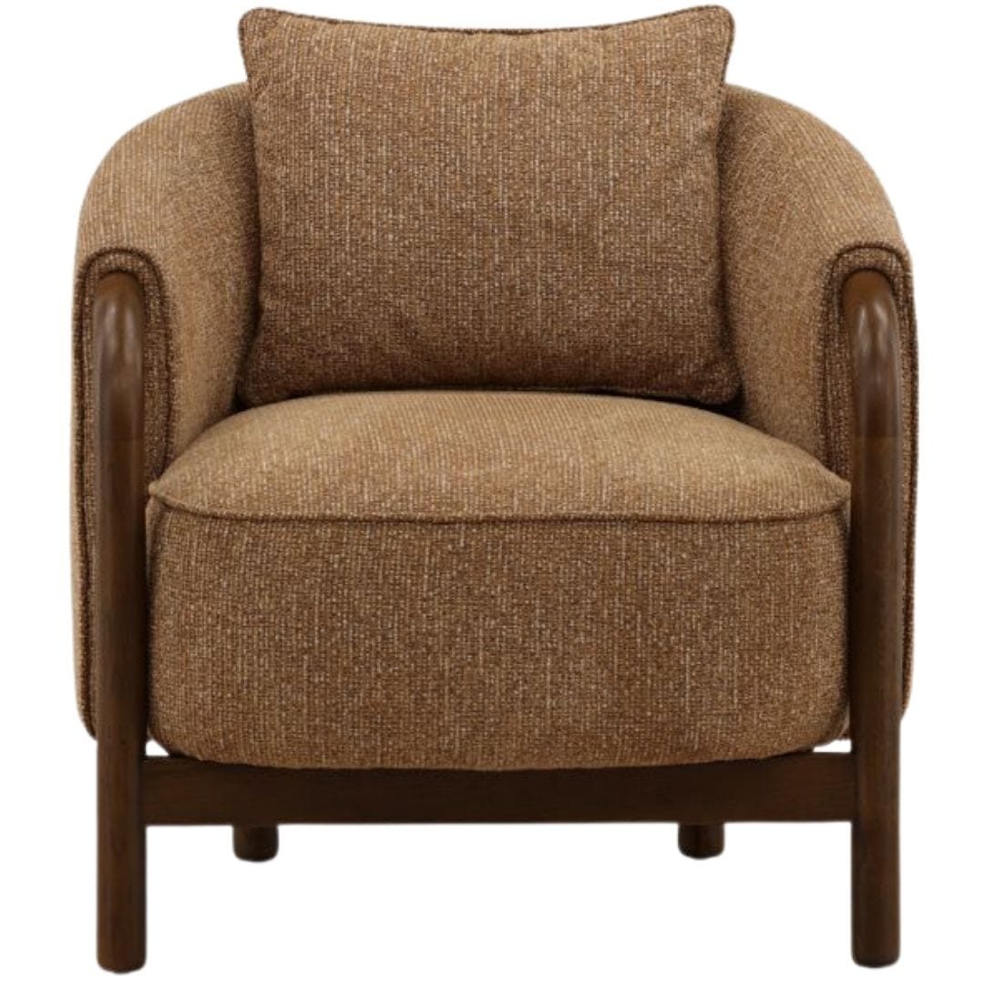 Rimas Occasional Chair Occasional + Accent Chairs DOV24177-BRWN