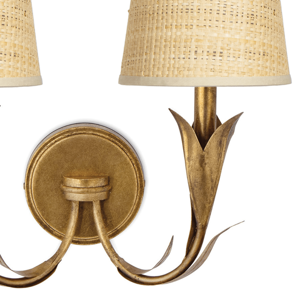 River Reed Double Sconce Wall Lighting