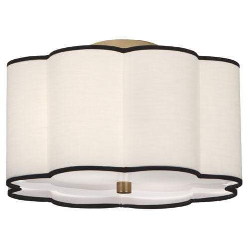 Robert Abbey Axis Flush Mount Lighting WH_robert-abbey-D2139