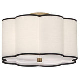 Robert Abbey Axis Flush Mount Lighting WH_robert-abbey-D2139