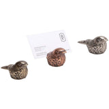 Robin Card Holder (Set of 4) Sculptural Objects