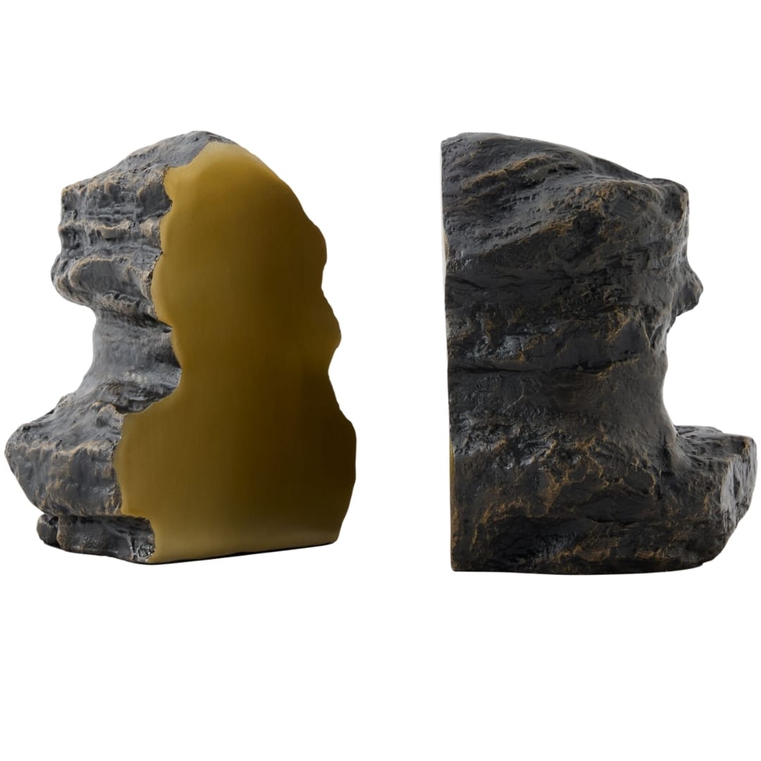 Rock Bookends (Set of 2) Books + Bookends 883306