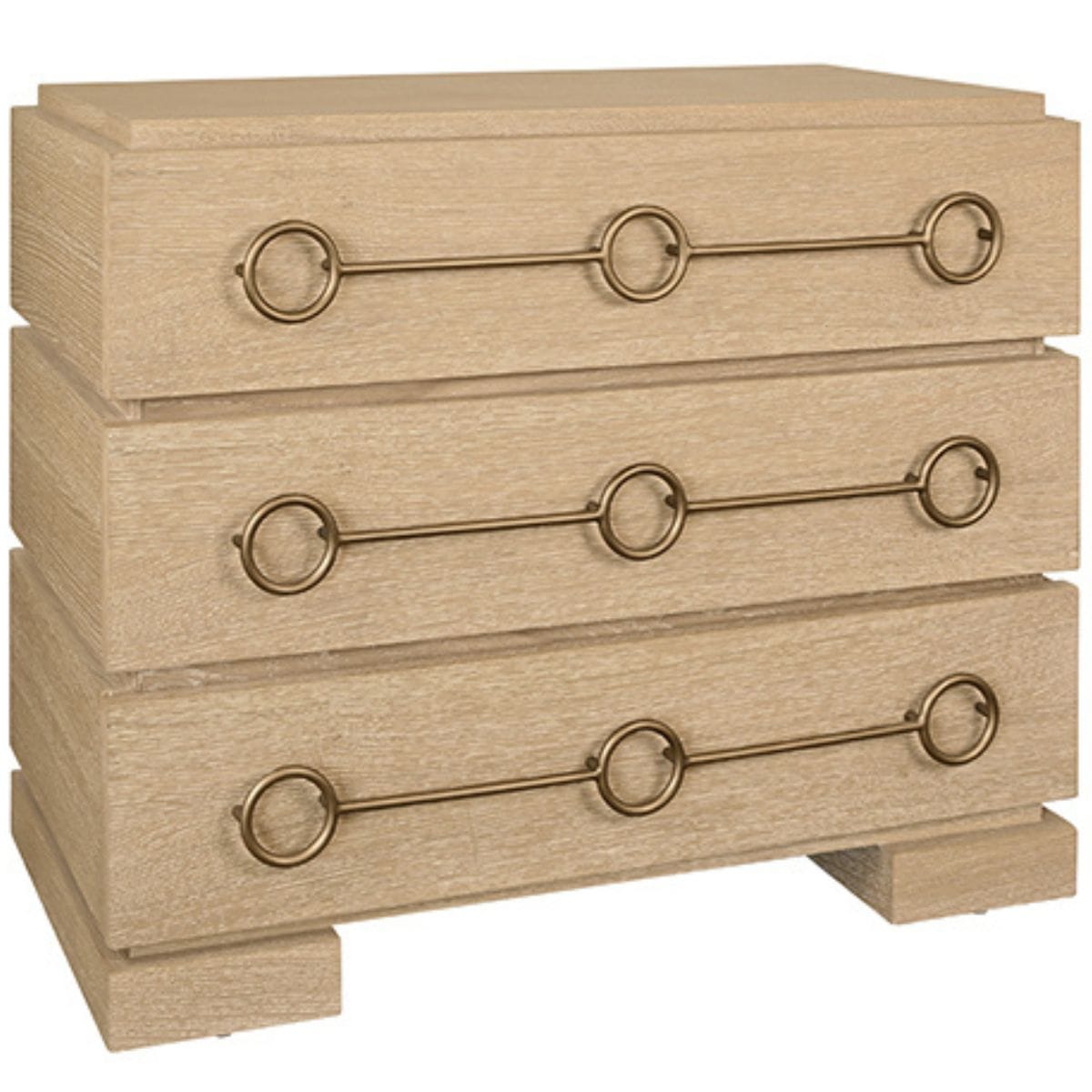 Roderick 3-Drawer Chest Dressers + Chests