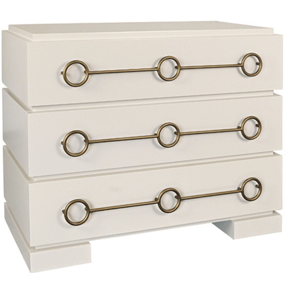 Roderick 3-Drawer Chest Dressers + Chests