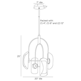 Roll Chandelier Chandelier GADSC01 796505706942