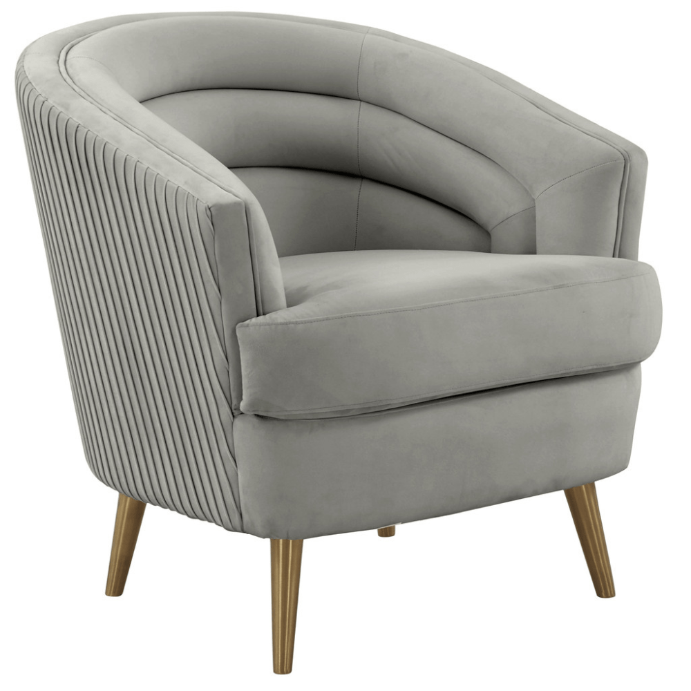 Rory Velvet Accent Chair Accent Chair