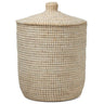 Roslyn Tall Basket 05ROSL-WH-BKRD