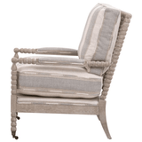 Rouleau Club Chair Accent Chair