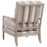 Rouleau Club Chair Accent Chair